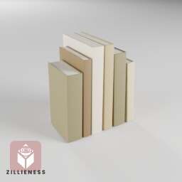 stack of books - neutral 3